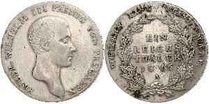 1 Thaler Königreich Preußen (1701-1918) Silber Friedrich Wilhelm III (1770 -1840)