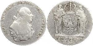 1 Thaler Königreich Preußen (1701-1918) Silber Friedrich Wilhelm II. (Preußen)