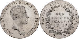 1 Thaler Königreich Preußen (1701-1918) Silber Friedrich Wilhelm III (1770 -1840)