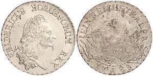 1 Thaler Königreich Preußen (1701-1918) Silber Friedrich II. (Preußen) (1712 – 1786)