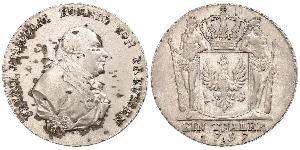 1 Thaler Königreich Preußen (1701-1918) Silber Friedrich Wilhelm II. (Preußen)