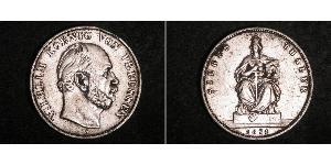 1 Thaler Königreich Preußen (1701-1918) Silber Wilhelm I, German Emperor (1797-1888)