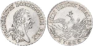 1 Thaler Königreich Preußen (1701-1918) Silber Friedrich II. (Preußen) (1712 – 1786)