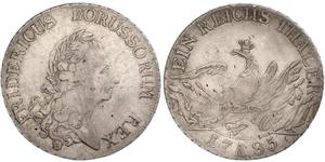 1 Thaler Königreich Preußen (1701-1918) Silber Friedrich II. (Preußen) (1712 – 1786)