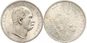 1 Thaler Königreich Preußen (1701-1918) Silber Wilhelm I, German Emperor (1797-1888)
