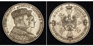 1 Thaler Königreich Preußen (1701-1918) Silber Wilhelm I, German Emperor (1797-1888)