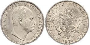 1 Thaler Königreich Preußen (1701-1918) Silber Wilhelm I, German Emperor (1797-1888)