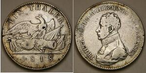 1 Thaler Königreich Preußen (1701-1918) Silber Friedrich Wilhelm III (1770 -1840)