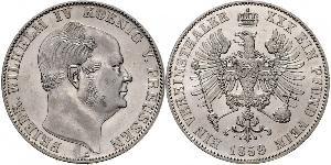 1 Thaler Königreich Preußen (1701-1918) Silber Friedrich Wilhelm IV. (1795 - 1861)
