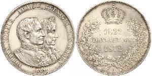 1 Thaler Königreich Sachsen (1806 - 1918) Silber Johann (Sachsen)