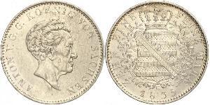 1 Thaler Königreich Sachsen (1806 - 1918) Silber 
