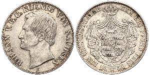 1 Thaler Königreich Sachsen (1806 - 1918) Silber Johann (Sachsen)