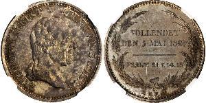 1 Thaler Königreich Sachsen (1806 - 1918) Silber Friedrich August I. (Sachsen)