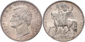 1 Thaler Königreich Sachsen (1806 - 1918) Silber Johann (Sachsen)