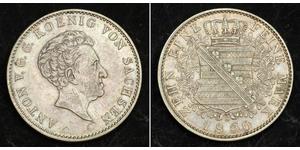 1 Thaler Königreich Sachsen (1806 - 1918) Silber 