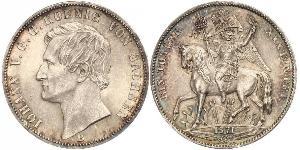 1 Thaler Königreich Sachsen (1806 - 1918) Silber Johann (Sachsen)