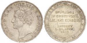 1 Thaler Königreich Sachsen (1806 - 1918) Silber Johann (Sachsen)