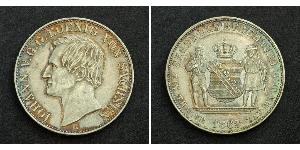 1 Thaler Königreich Sachsen (1806 - 1918) Silber Johann (Sachsen)
