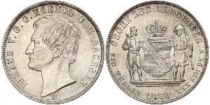 1 Thaler Königreich Sachsen (1806 - 1918) Silber Johann (Sachsen)