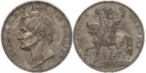 1 Thaler Königreich Sachsen (1806 - 1918) Silber Johann (Sachsen)