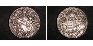 1 Thaler Königreich Ungarn (1000-1918) Silber Joseph II, Holy Roman Emperor  (1741 - 1790)