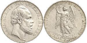 1 Thaler Königreich Württemberg (1806-1918) Silber Karl (Württemberg)