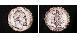 1 Thaler Königreich Württemberg (1806-1918) Silber Karl (Württemberg)