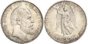 1 Thaler Königreich Württemberg (1806-1918) Silber Karl (Württemberg)