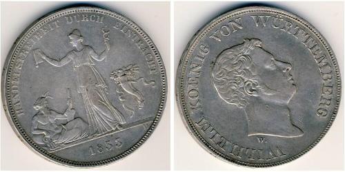 1 Thaler Königreich Württemberg (1806-1918) Silber 