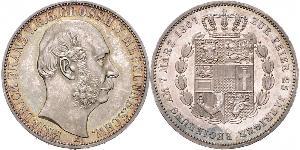 1 Thaler Mecklenburg-Schwerin (1352-1918) Silber Friedrich Franz II. (Mecklenburg)