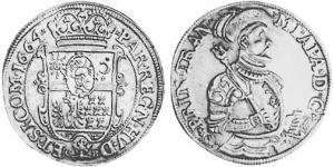 1 Thaler Principality of Transylvania (1571-1711) Silber 