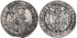 1 Thaler Principality of Transylvania (1571-1711) Silber Georg II. Rákóczi  von Siebenbürgen (1621 -1660)