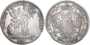1 Thaler Reichsstadt Nürnberg (1219 - 1806) Silber 