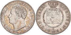1 Thaler Sachsen-Weimar-Eisenach (1809 - 1918) Silber Carl Friedrich (Sachsen-Weimar-Eisenach)
