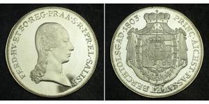 1 Thaler Salzburg (1328 - 1803) Silber Ferdinand III, Holy Roman Emperor (1608-1657)