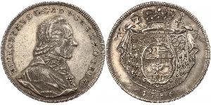 1 Thaler Salzburg (1328 - 1803) / Österreich Silber Hieronymus von Colloredo (1732 - 1812)