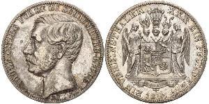 1 Thaler Schaumburg-Lippe (1643 - 1918) Silber Adolf I. Georg (Schaumburg-Lippe)