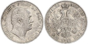 1 Thaler States of Germany Silber 