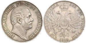1 Thaler States of Germany Silber 