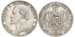 1 Thaler States of Germany Silber 