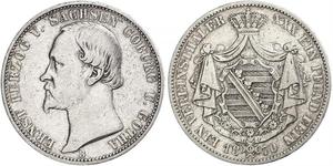 1 Thaler States of Germany Silber 