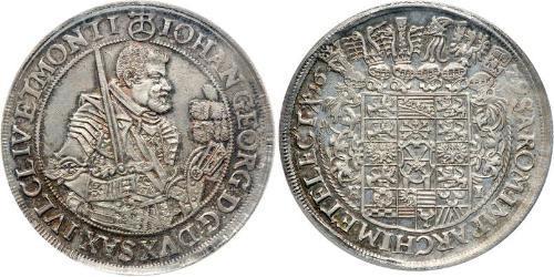 1 Thaler States of Germany Silber Johann Georg I (1585 - 1656)