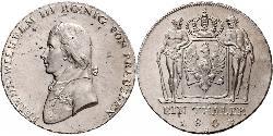 1 Thaler Königreich Preußen (1701-1918) Silber Friedrich Wilhelm III (1770 -1840)