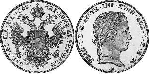 1 Thaler Austrian Empire (1804-1867) Silver Ferdinand I of Austria (1793 - 1875)