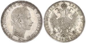 1 Thaler Austrian Empire (1804-1867) Silver Franz Joseph I (1830 - 1916)