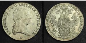 1 Thaler Austrian Empire (1804-1867) Silver Francis II, Holy Roman Emperor (1768 - 1835)