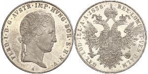 1 Thaler Austrian Empire (1804-1867) Silver Ferdinand I of Austria (1793 - 1875)