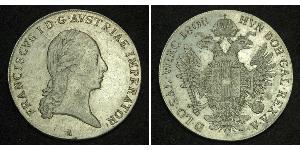 1 Thaler Austrian Empire (1804-1867) Silver Francis II, Holy Roman Emperor (1768 - 1835)