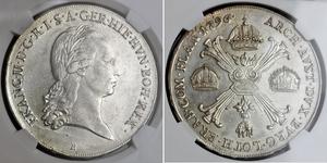 1 Thaler Austrian Empire (1804-1867) Silver Francis II, Holy Roman Emperor (1768 - 1835)