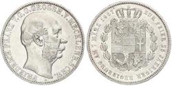 1 Thaler Duchy of Mecklenburg-Schwerin (1352-1918) Silver Frederick Francis II, Grand Duke of Mecklenburg-Schwerin